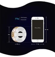 Bluetooth Speakers, MiluoTech Bluetooth V4.0 Portable Wireless Speaker with HD Sound and Enhanced Bass - Gold N4