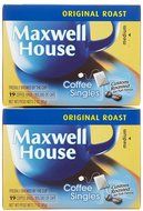 Maxwell House Coffee Singles, 19 ct Single Serve Bags, 2 pk