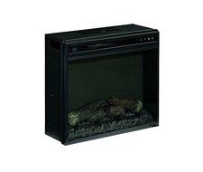 Signature Design by Ashley W100-01 Entertainment Accessories Collection Fireplace Insert, Black