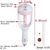 Sunnyhome007 50ml 2-in-1 Portable Mini USB Car Air Humidifier and Aromatherapy Essential Oil Diffuser, Air Purify... N28