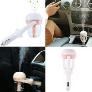 Sunnyhome007 50ml 2-in-1 Portable Mini USB Car Air Humidifier and Aromatherapy Essential Oil Diffuser, Air Purify... N29