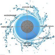 Amazing She-Water Resistant Bluetooth 3.0 Shower Speaker with Dedicated Suction Cup for Showers Bathroom Pool...
