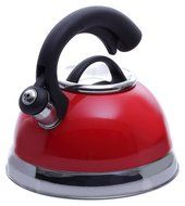 Creative Home 77040 Symphony Plum Over Stainless Steel Body Whistling Tea Kettle with Capsulated Bottom, 2.6-... N4