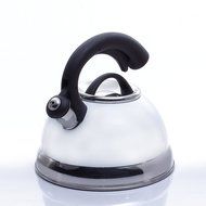 Creative Home 77040 Symphony Plum Over Stainless Steel Body Whistling Tea Kettle with Capsulated Bottom, 2.6-... N5