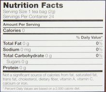 Now Foods Tea Bags, Heavenly Hip Hibiscus, 24 Count, 1.7 oz N56