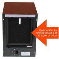 New Age Living CS3500 Portable Ionic HEPA Air Purifier - HEPA Filter &amp; Ionizer For Allergens - Built-In Ozone... N2