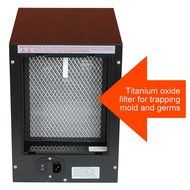 New Age Living CS3500 Portable Ionic HEPA Air Purifier - HEPA Filter &amp; Ionizer For Allergens - Built-In Ozone... N3