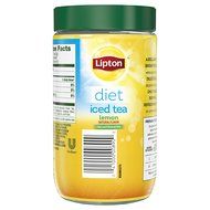 Lipton Iced Tea Mix, Diet Decaffeinated Lemon 10 qt (Pack of 4) N9
