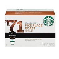 STARBUCKS PIKE PLACE ROAST COFFEE K CUP 108 COUNT