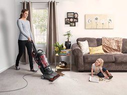 Hoover Vacuum Cleaner WindTunnel 3 High Performance Pet Bagless Corded Upright Vacuum UH72630PC N3