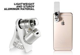 3 In 1 Universal Phone Camera Lens Kit with 0.4X Super Wide Angle Lens, 180 Degree Fish Eye Lens and 10X Macro... N2