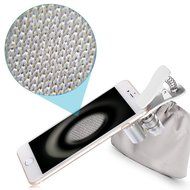 3 In 1 Universal Phone Camera Lens Kit with 0.4X Super Wide Angle Lens, 180 Degree Fish Eye Lens and 10X Macro... N3