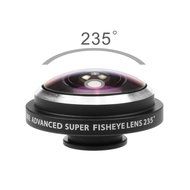 3 In 1 Universal Phone Camera Lens Kit with 0.4X Super Wide Angle Lens, 180 Degree Fish Eye Lens and 10X Macro... N7