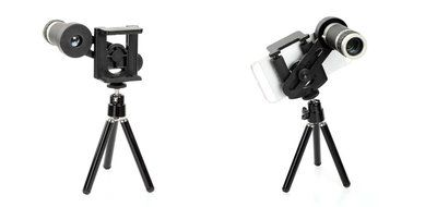 3 In 1 Universal Phone Camera Lens Kit with 0.4X Super Wide Angle Lens, 180 Degree Fish Eye Lens and 10X Macro... N8