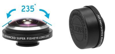 3 In 1 Universal Phone Camera Lens Kit with 0.4X Super Wide Angle Lens, 180 Degree Fish Eye Lens and 10X Macro... N11