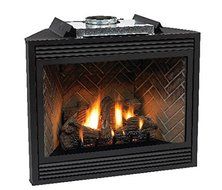 Premium 36" Direct-Vent NG Millivolt Control Fireplace with Blower