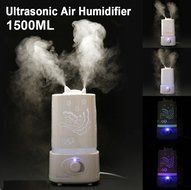 Elecshell Aroma Diffuser Ultrasonic Humidifier- 1.5L Ultrasonic Air Purifier Atomizer- colorful night light Aroma... N2