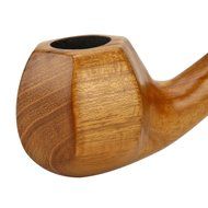 Scotte(TM) new green sandalwood tobacco pipe 9mm filter smoking pipe with (stand+scraper+filter element+pouch+... N6