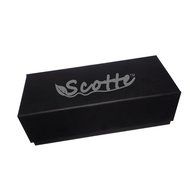 Scotte(TM) new green sandalwood tobacco pipe 9mm filter smoking pipe with (stand+scraper+filter element+pouch+... N7