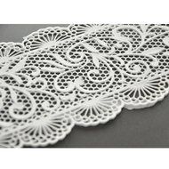 FOUR-C Lace Cake Mold Silicone Lace Mat Decoration Pad for Cake Baking Color Pink N4