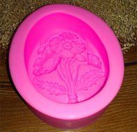 Design 332 Flower Shape Silicone 3D Fondant Mold, Soap Mold,Chocolate Mold,Cake Decoration Tool N2