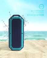 iJoy Beach Bomb IP66 Waterproof Shockproof Portable Bluetooth Speaker With built in Mic Aux-In and 2,000mAh Battery... N18