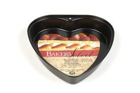 Bakers Select Nonstick Heart Shaped Pan, 8*7.5*1.5 Inch N2