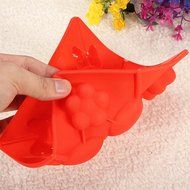 Heart Bowknot Silicone Cake Mold N9