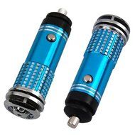 Water &amp; Wood Mini Auto Car Fresh Air Purifier/Ionizer Oxygen Bar, 12V, Blue