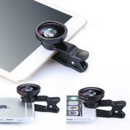 3 In 1 Universal Phone Camera Lens Kit with 0.4X Super Wide Angle Lens, 180 Degree Fish Eye Lens and 10X Macro... N15