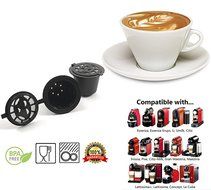 Reusable Nespresso Capsules - 6 Pack - Refillable Pods For Nespresso Machines (OriginalLine Compatible)