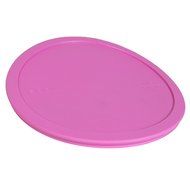 Pyrex 325-PC Pink 10-inch Dia. Plastic Lid for 2.5-Quart (2.3L) Mixing Bowl (2-Pack)