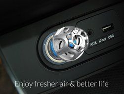 Car Air Purifier MECO Car Air Freshener and Ionic Air Purifier, Remove Dust, Pollen, Smoke and Bad Odors - Available... N2