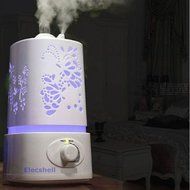 Elecshell Aroma Diffuser Ultrasonic Humidifier- 1.5L Ultrasonic Air Purifier Atomizer- colorful night light Aroma... N4