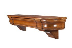 Pearl Mantels 415-60-50 Abingdon Wood 60-Inch Fireplace Mantel Shelf, Medium Distressed Oak N2