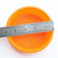 X-Haibei Flexible 5&quot; MINI Round Cake Bread Mold Baking Pan Silicone Sandwiches Hamburgers Maker N2