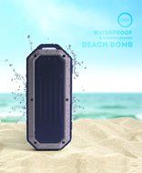 iJoy Beach Bomb IP66 Waterproof Shockproof Portable Bluetooth Speaker With built in Mic Aux-In and 2,000mAh Battery... N23