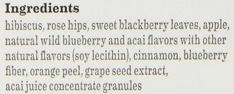 Bigelow Tea Wild Blueberry with Acai Herb Tea, 20-Count (Pack of 6) N2
