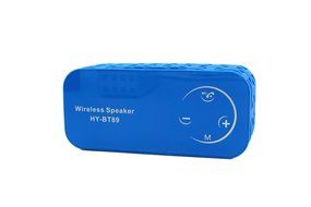 Portable Bluetooth Speakers Mini Wireless Speaker with the Function of Touch Screen via Micro TF Card/USB Reader...
