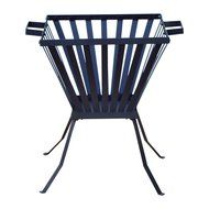 Gracelove Outdoor Fire Pit Basket Backyard Deck Fireplace Stove Steel Patio Heater N2