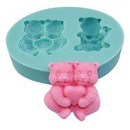 2win2buy Food Grade Silicone MINI Fondant Mold Cake Mold &amp; Chocolate Soap Candy Jelly Ice Mold Mould Pan-Bears N2