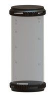 DE BUYER 3358.75 Extra Tank for Le Tube Bakeware, Black and Transparent Plastic