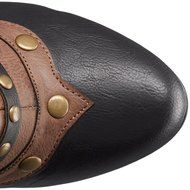 Ellie Shoes Women&#039;s 414-Jules Combat Boot N9
