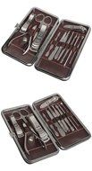 Cool88 12 Piece Nail Care Personal Manicure &amp; Pedicure Set, Travel &amp; Grooming Kit