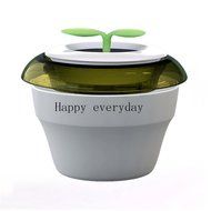 LIWUYOU Personalized Custom Car Air Purifier Ionizer Mini Desktop Fresh USB Green Grass Pot Air Purifier Spray... N7