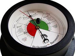 Trintec Nautical Marine Vector Collection Fishing Barometer (White Dial) VEC-04W-FB Indicator N4