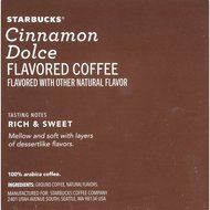 Starbucks Cinnamon Dolce, K-Cup for Keurig Brewers, 10 Count (Pack of 6)