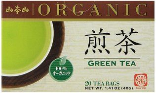 Yamamotoyama Organic Green Tea Sencha, 1.41-Ounce Boxes (Pack of 6) N5