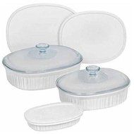 CorningWare&reg; French White&reg; 8-Piece Bakeware Set