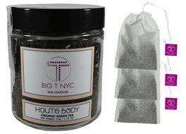 BIG T NYC Haute Body Mao Feng Metabolism Boosting Organic Loose Leaf Green Tea (30 Gram Travel Size): BONUS 3... N4